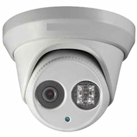 SCE 2332 3MP High Res. 4mm Lens Mini Dome Camera with Dot Matrix and 150FT IR