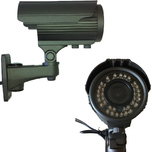 SCE 30J1000 1000TVL 720P IR Bullet Camera with Varifocal Lens (Black / Used)