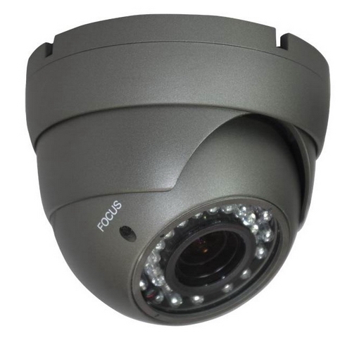 SCE 5131 1000TVL Vandal Proof IR Eyeball Camera (Grey)