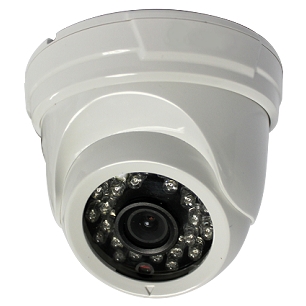 SCE 8018CN 700TVL Sony Effio-E IR Dome Camera (White)