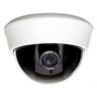 SCE CM2127 850TVL Pixel Plus 4-9mm Lens Indoor Dome Camera (White)