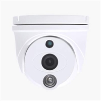 SCE HD-TVI Fixed Lens Dome Camera (White)